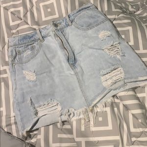 Jean Skirt